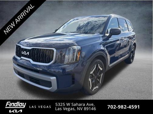 Midnight Lake Blue 2023 Kia Telluride EX