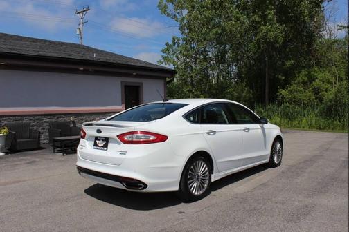 Oxford White 2014 Ford Fusion Titanium