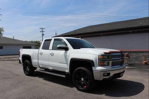Summit White 2015 Chevrolet Silverado 1500 1LT
