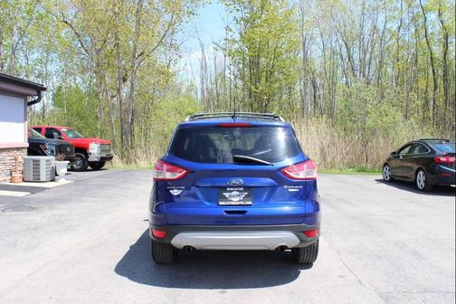 Deep Impact Blue Metallic 2013 Ford Escape Titanium