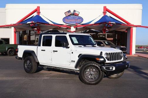 Bright White Clearcoat 2025 Jeep Gladiator Sport