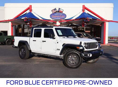 Bright White Clearcoat 2025 Jeep Gladiator Sport