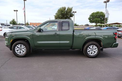 Tactical Green Metallic 2024 Nissan Frontier SV