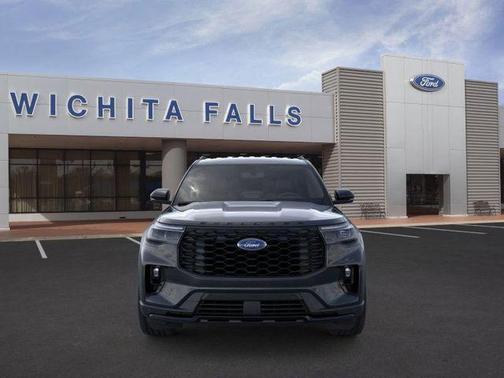 Agate Black Metallic 2026 Ford Explorer ST-Line