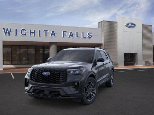 Agate Black Metallic 2026 Ford Explorer ST-Line