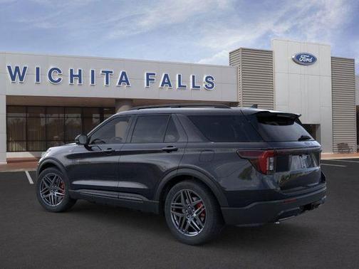 Agate Black Metallic 2026 Ford Explorer ST-Line