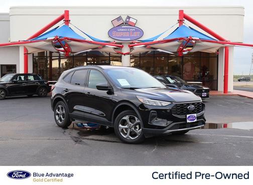 Agate Black Metallic 2025 Ford Escape ST-Line