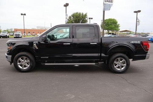 Agate Black Metallic 2025 Ford F-150 XLT