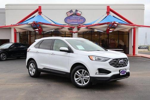 Oxford White 2020 Ford Edge SEL