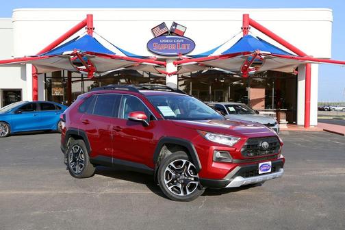 Ruby Flare Pearl 2019 Toyota RAV4 Adventure