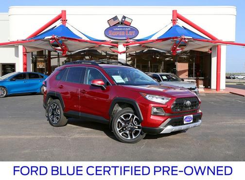 Ruby Flare Pearl 2019 Toyota RAV4 Adventure
