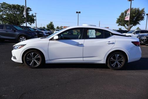 Cloud White 2023 Nissan Sentra SV