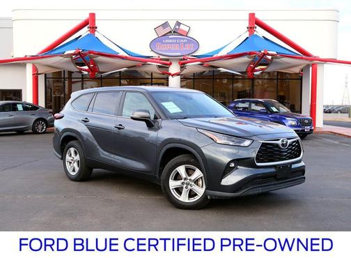 Magnetic Gray Metallic 2024 Toyota Highlander LE