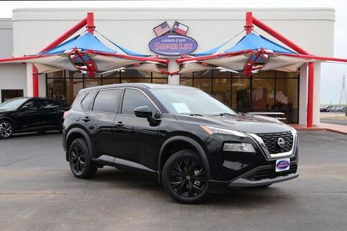 Black 2022 Nissan Rogue SV