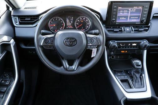 Super White 2021 Toyota RAV4 LE