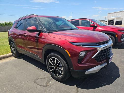 Crimson Metallic 2025 Chevrolet Trailblazer LT