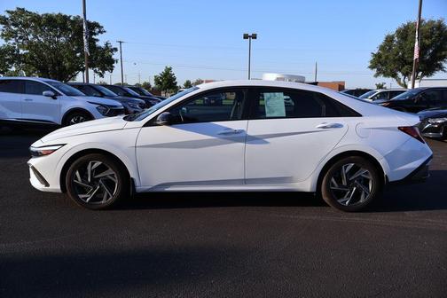 White 2025 Hyundai ELANTRA SEL Sport