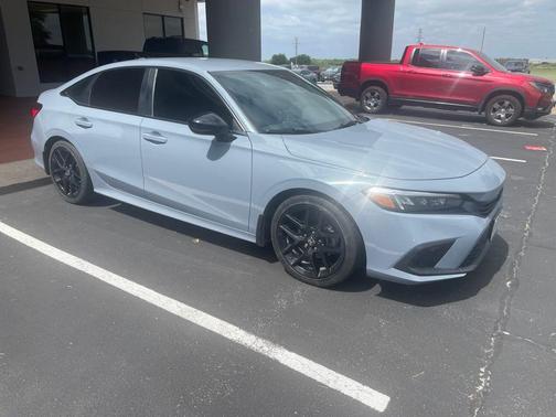 Morning Mist Metallic 2022 Honda Civic Sport