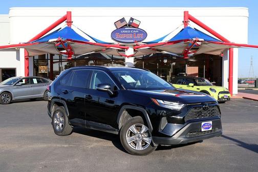 Midnight Black Metallic 2023 Toyota RAV4 XLE