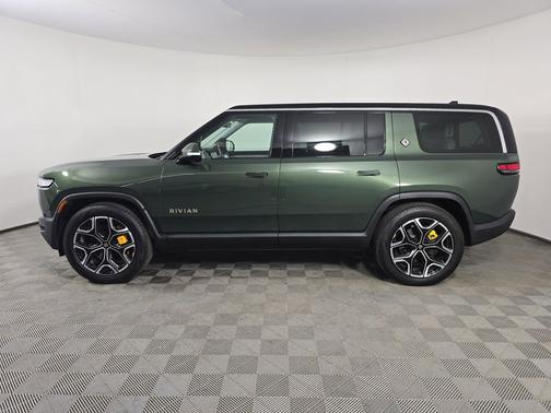Forest Green 2024 Rivian R1S Adventure Quad Motor Large Pack