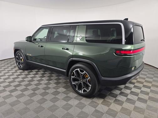 Forest Green 2024 Rivian R1S Adventure Quad Motor Large Pack