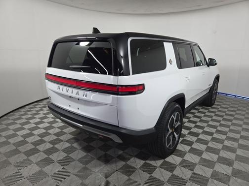 Glacier White 2024 Rivian R1S Adventure Package