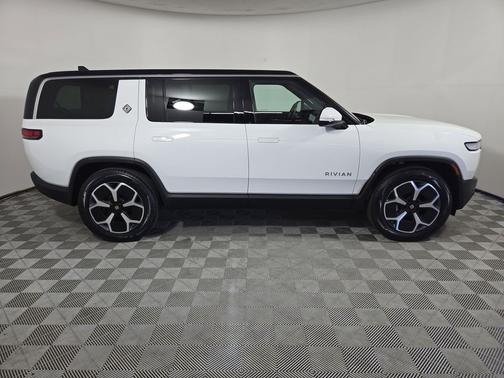 Glacier White 2024 Rivian R1S Adventure Package