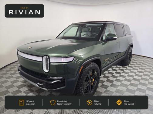 Forest Green 2023 Rivian R1S Adventure