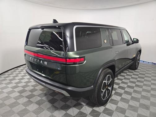 Forest Green 2024 Rivian R1S Adventure Quad Motor Large Pack