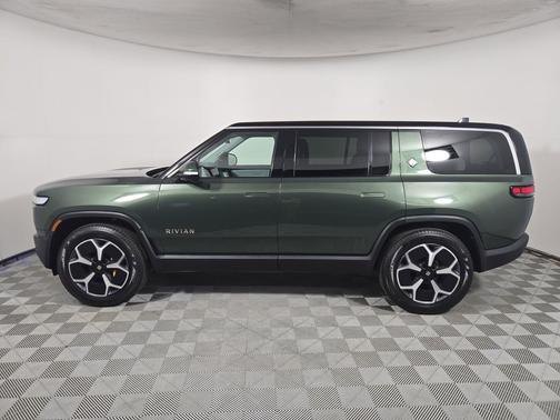 Forest Green 2024 Rivian R1S Adventure Quad Motor Large Pack