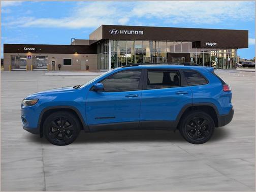 Hydro Blue Pearlcoat 2020 Jeep Cherokee Altitude