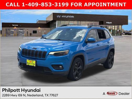 Hydro Blue Pearlcoat 2020 Jeep Cherokee Altitude