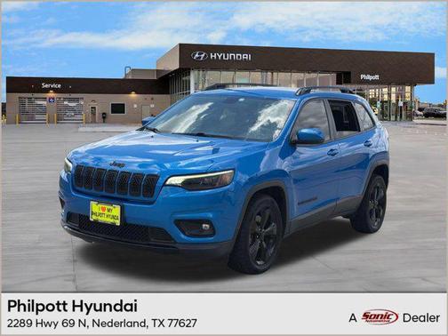 Hydro Blue Pearlcoat 2020 Jeep Cherokee Altitude