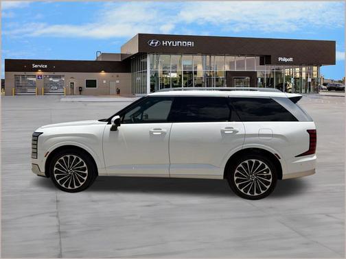 Creamy White Pearl 2026 Hyundai PALISADE Calligraphy