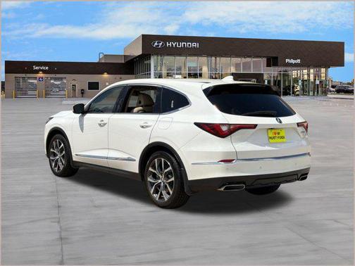 Platinum White Pearl 2022 Acura MDX Technology Package