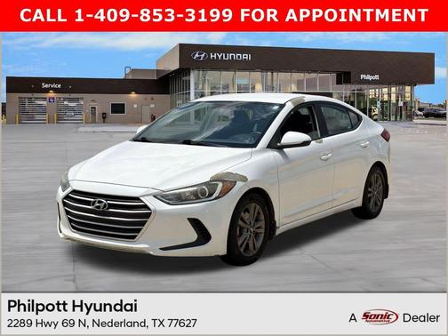 Quartz White Pearl 2018 Hyundai ELANTRA SEL