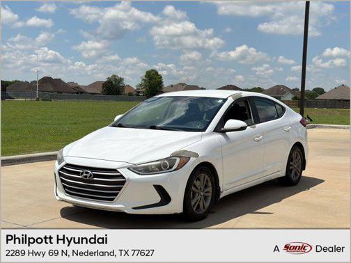 Quartz White Pearl 2018 Hyundai ELANTRA SEL