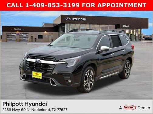 Crystal Black Silica 2023 Subaru Ascent Touring 7-Passenger
