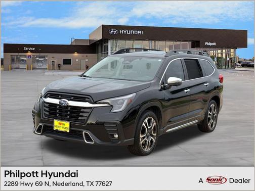 Crystal Black Silica 2023 Subaru Ascent Touring 7-Passenger