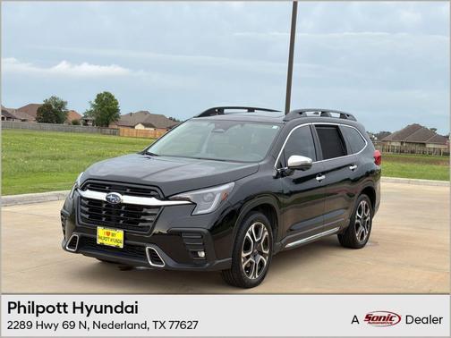 Crystal Black Silica 2023 Subaru Ascent Touring 7-Passenger