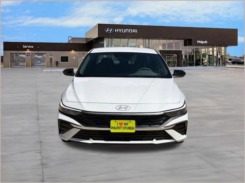 Serenity White 2026 Hyundai ELANTRA Sport