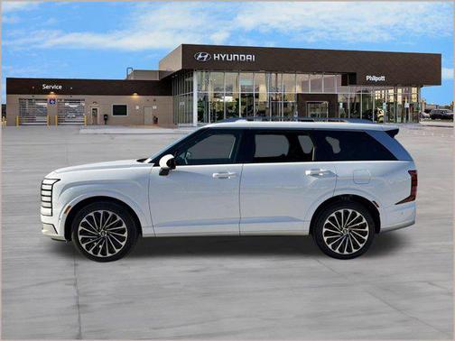 Creamy White Pearl 2026 Hyundai PALISADE Calligraphy