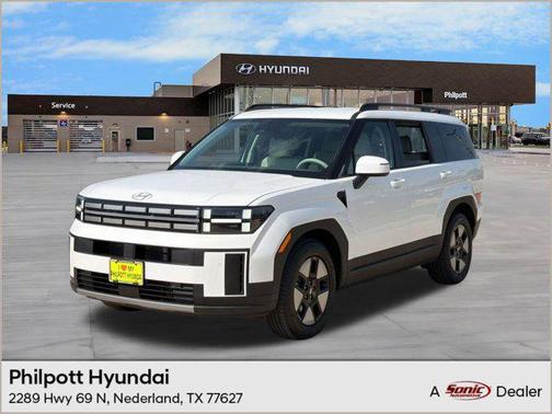 Serenity White 2026 Hyundai SANTA FE SEL 2.4
