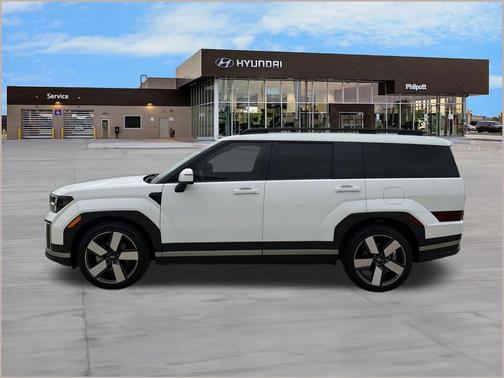 Serenity White 2024 Hyundai SANTA FE Limited