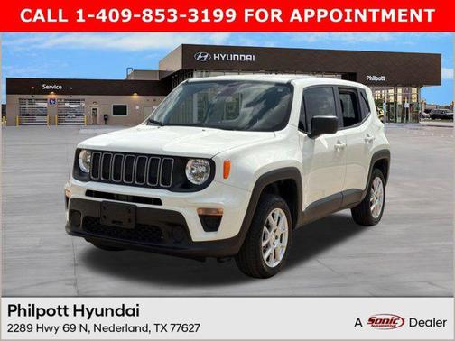 Alpine White Clearcoat 2023 Jeep Renegade Latitude