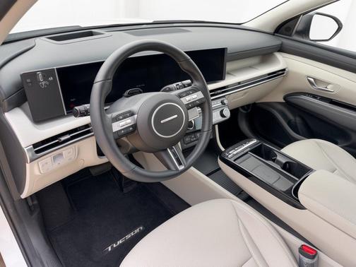 Creamy White Pearl 2026 Hyundai TUCSON Hybrid Limited