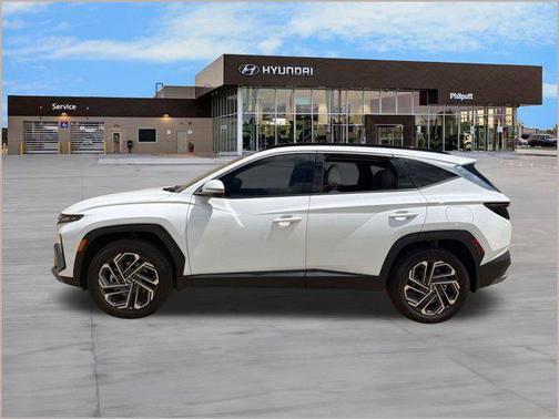 Creamy White Pearl 2025 Hyundai TUCSON Hybrid Limited