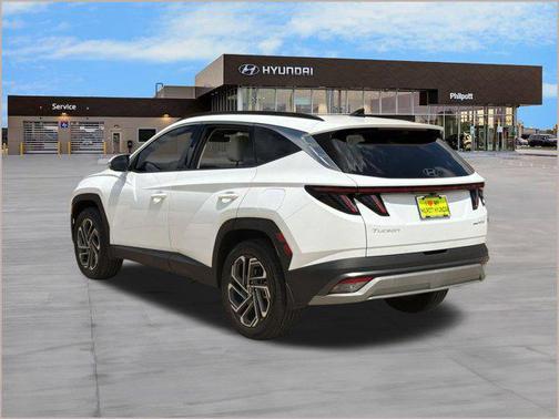 Creamy White Pearl 2025 Hyundai TUCSON Hybrid Limited