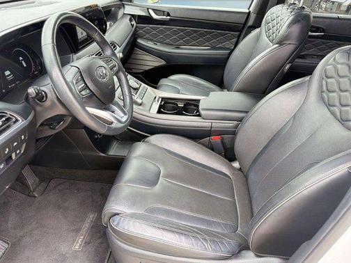 Hyper White 2021 Hyundai PALISADE Calligraphy