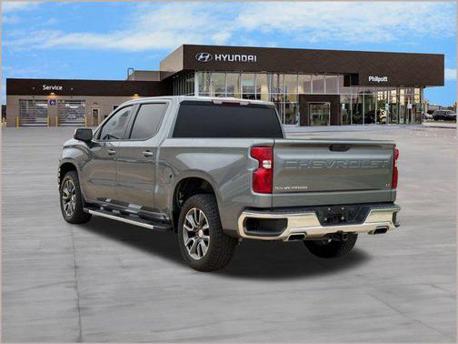 Satin Steel Metallic 2021 Chevrolet Silverado 1500 LT